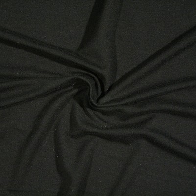 Black Micro Modal Jersey - Modal Jersey - Jersey/Knits - Fashion