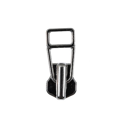 ルクレアページ YKK Silver Open Trapezoid Metal Zipper Pull - #5