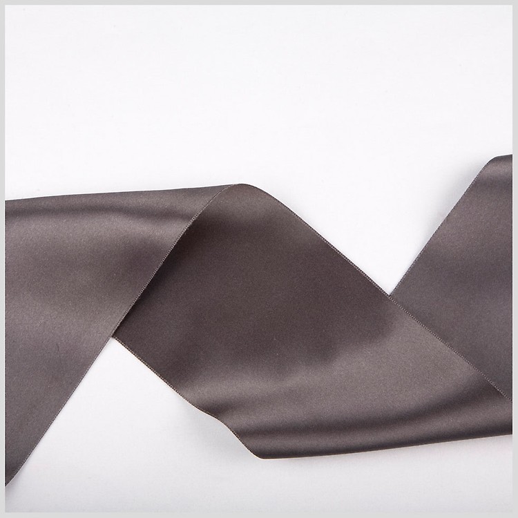 charcoal satin ribbon