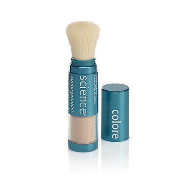 colorescience sunforgettable loose mineral powder brush spf 30