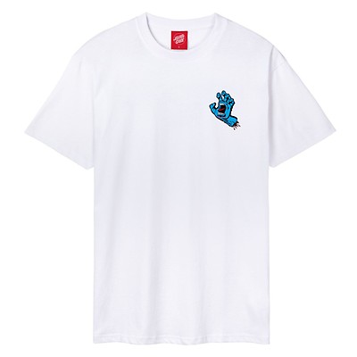 Santa Cruz Screaming Hand White Baseball Jersey