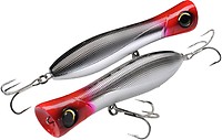 Charter Grade Popper Lot de 5 leurres de surface pour bar rayé, poisson bleu, snook, sébaste, truite de mer, tarpon