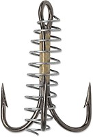 Yardwe 30 Pièces Mousqueton Pêche Acier Carbone - Hameçons Truite Carpe Avec Ressort Drop Shot