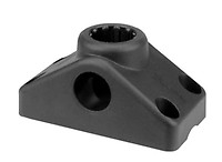 Base Pivotante 7 Pouces Pour Siège Bateau – Acier Inoxydable, 360°, Glissières Nylon, Montage Fendu 8mm