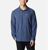 Columbia PFG Mens XXL Navy Blue Short Sleeve Vented