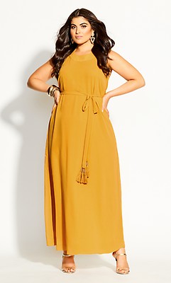 Yellow Halter Maxi Dress (Style Pantry)  Style maxi dress, Plus size maxi  dresses, Maxi dress
