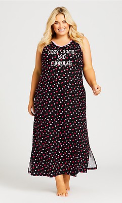 Sleep Short Maxi Black