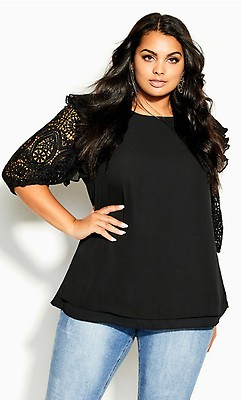 Plus Size Beige Pretty Paisley Wrap Top