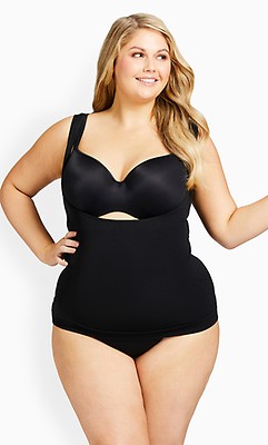 Plus Size Strappy Seamless Natural Cami