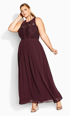 Rare beauty maxi dress best sale city chic