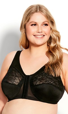 Lace Black Soft Cup Full Coverage Bra