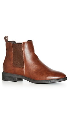 Wide fit brown outlet chelsea boots