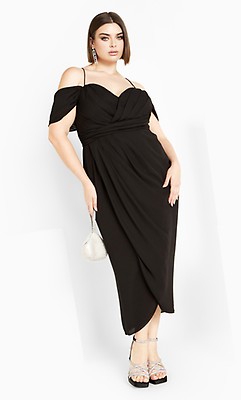 Plus Size Va Va Voom Black Dress