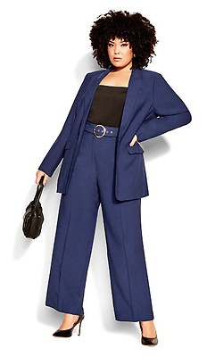 Women's Plus Size Perfect Suit Black Pant