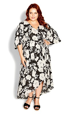 Lillian Maxi Dress by City Chic Online, THE ICONIC