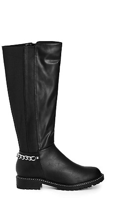 Wide fit over the 2024 knee boots size 8