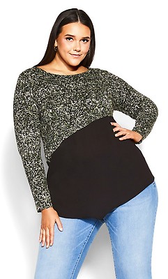 Dropship Purple Floral Accent Puff Sleeves Plus Size Thermal Top to Sell  Online at a Lower Price