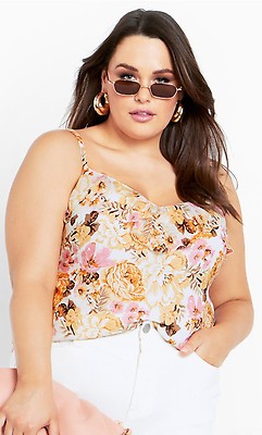 Plus Size Remy Print Cami