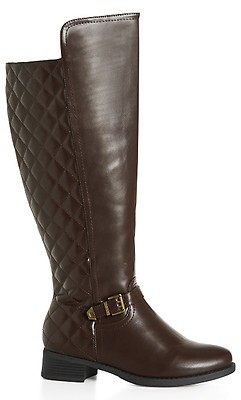 Plus size sale tall black boots