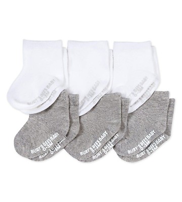 Luvable Friends Baby Boy Newborn and Baby Socks Set, Blue Gray Sneakers,  0-3 Months