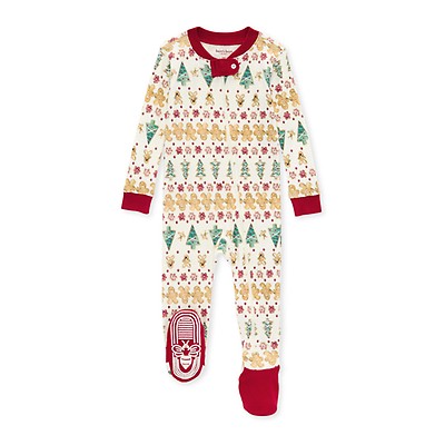 Adult Womens Tee & Gingerbread Fair Isle Jogger PJ Set