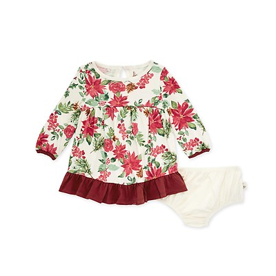 Organic Cotton Ada Dress - Buttercup Floral – MONSTER KIDS