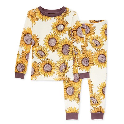 Sunflower Fields Toddler Tee & Pant PJ Set