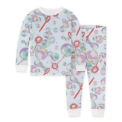 Kids organic PJ pant in rainbow