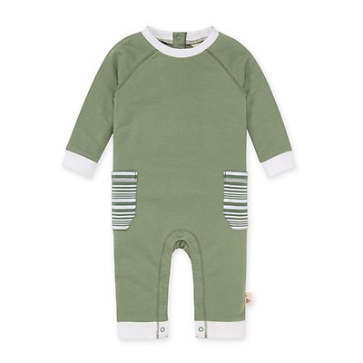 Burt's Bees Baby Ribbed Jumpsuit & Milk Bodysuit Set Beige 3-6M • Price »