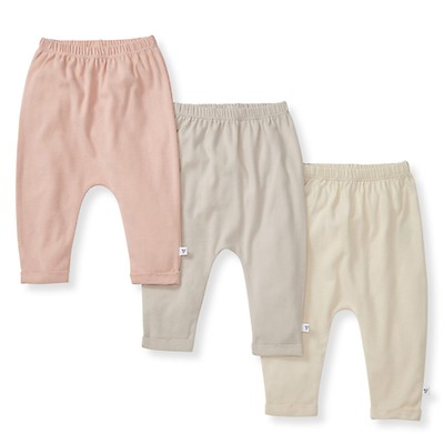 Organic Cotton Baby Harem Pants - Set of 3 - Midnight