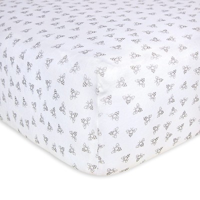 Burt's bees baby organic cotton fitted crib clearance sheet