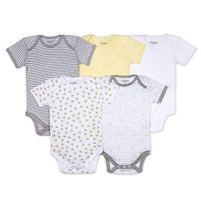 Details about   AMY Baby Bodysuit in Sign Letter Photos 100% Cotton & Short Sleeve 