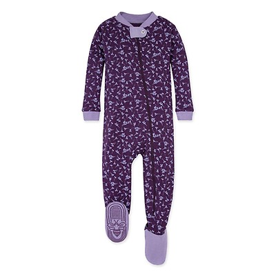 Bunny Trail Organic Cotton Loose Fit Footed Sleep & Play