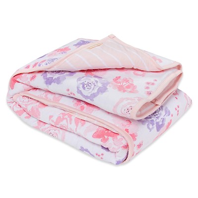 Dottie Bee Organic Reversible Baby Quilt| Burt's Bees Baby®