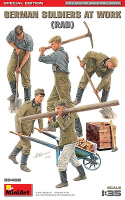 MiniArt 1:35 German Soldiers Carrying Ammo Boxes – Ultra-Detailed WWII Model Kit For Collectors - View #2