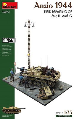 Miniart 1/35 Kharkiv 1943 - Tram & Stug III Ausf.G Big Set # 36067