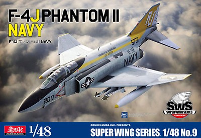 thumbnail image 2 of Tamiya 1/32 F-4J Phantom II Plastic Model Kit #60306 - Unassembled 2 of 6