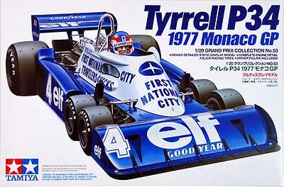 Tamiya 1/20 Tyrrell P34 Six Wheeler 1976 Japan GP (w/Photo-Etched