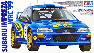 TAMIYA SUBARU IMPREZA WRC2001 1/24 完成品 Tamiya Subaru Impreza WRC 2001 (Tamiya 1/24 model kit) - YouTube