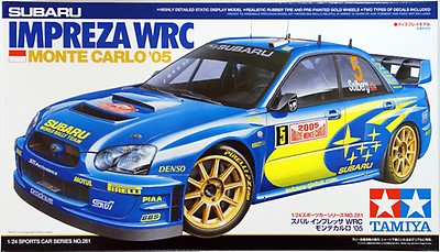 1/24 Tamiya Subaru Impreza 1999 + Transkit Renaissance 24/112 David Loix 2001