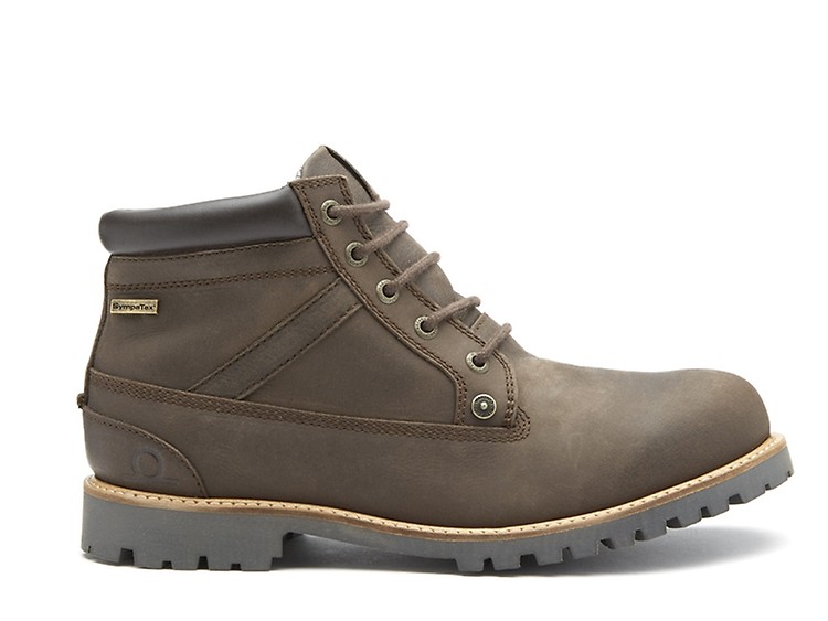 Mens leather short store boots