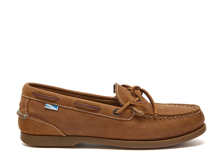 Chaussures Bateau Pippa II Pour Femme - Cuir Lavable Semelle Caoutchouc - Confort Optimal