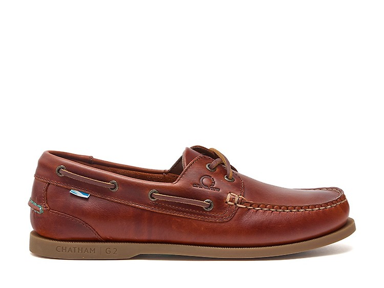 Bermuda Mens Leather Boat Shoes Chatham Footwear