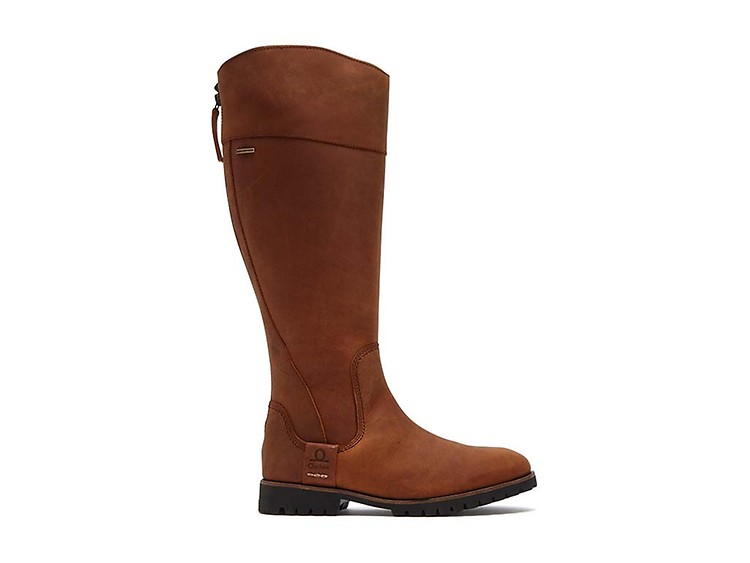 Brooksby Womens Tan Waterproof Boots Chatham Footwear