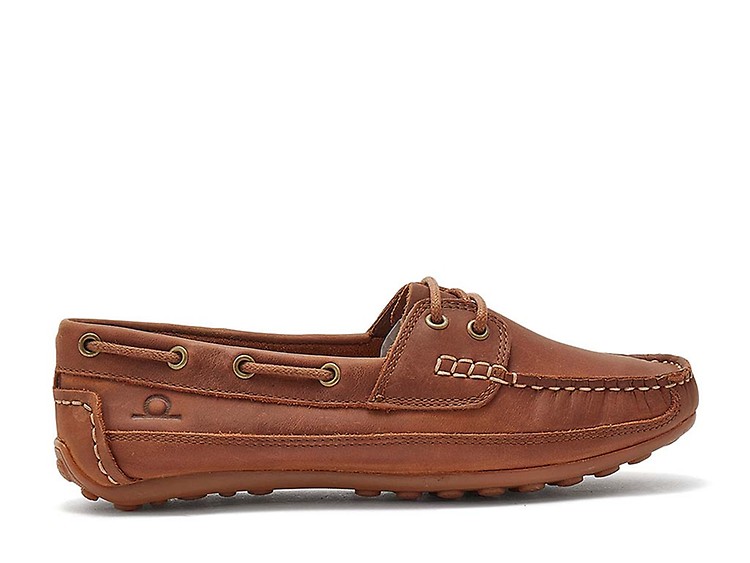 Cromer Tan Womens Driving Moccasin Chatham Footwear Chatham Footwear