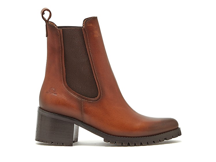 brown chelsea boot womens