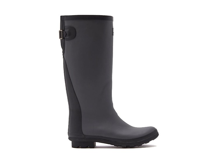 Rubber hotsell boots black