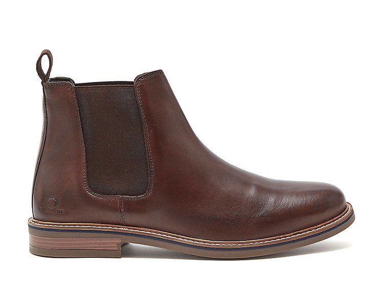 Mens brown outlet chelsea dress boots