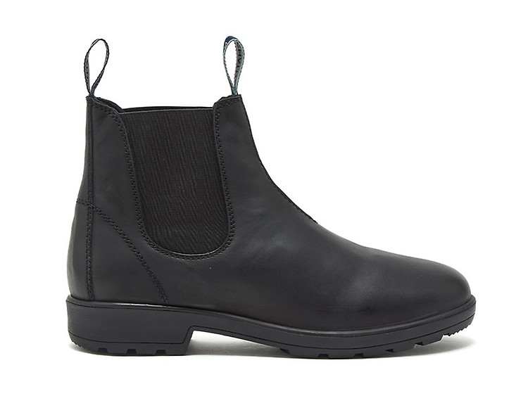 Lynch Women s Premium Suede Chelsea Boots in Black Chatham Footwear