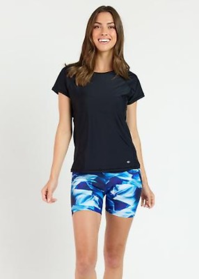 Loose Fit Adele Swim Top With Mid-Thigh Swim Shorts